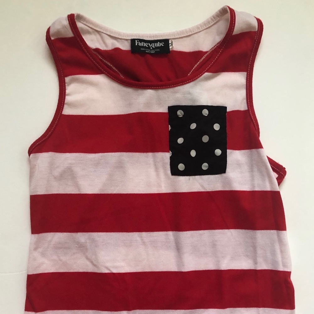 Fourth of July cute tank
